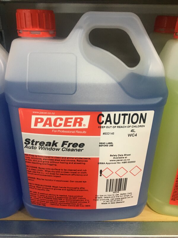 CC PACER Window Glass Cleaner - 4L