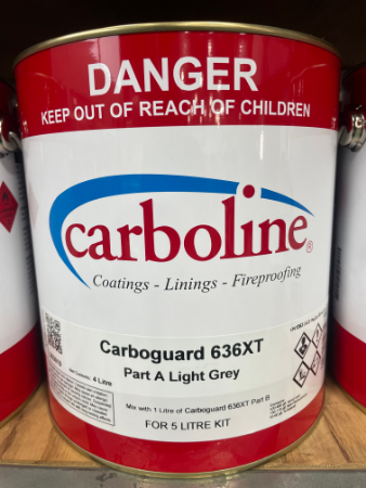CARBOGUARD 636XT PART A  LIGHT GREY 4L