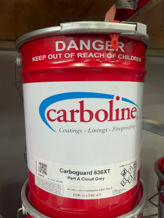 CARBOGUARD 636XT PART A CLOUD GREY 8L