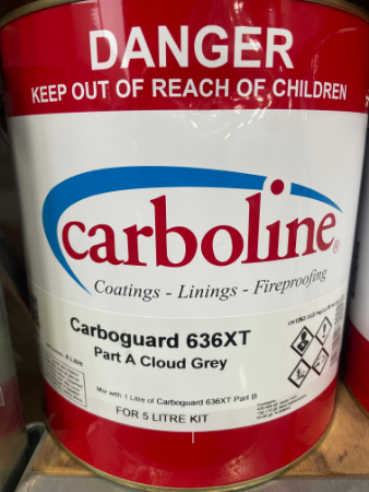 CARBOGUARD 636XT PART A CLOUD GREY 4L