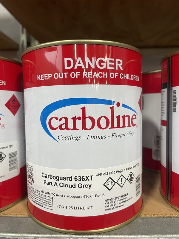 CARBOGUARD 636 XT CLOUD GREY 1 LITRE