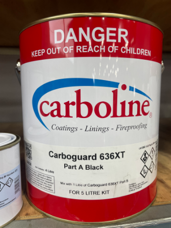 CARBOGUARD 636XT PART A BLACK 4L