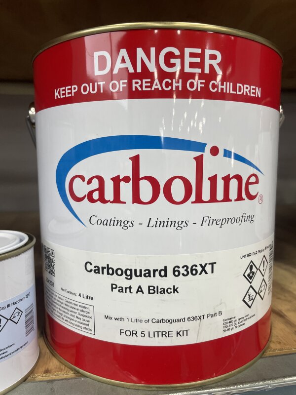 CARBOGUARD 636 XT BLACK 4 LITRE