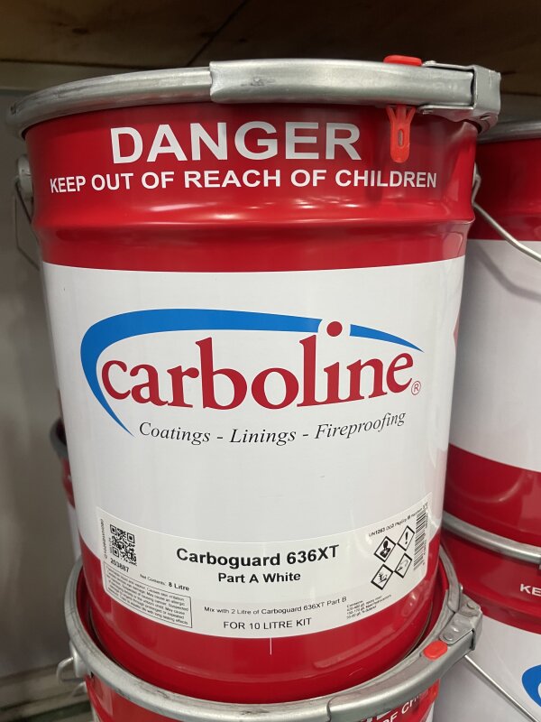 CARBOGUARD 636 XT WHITE 8 LITRE