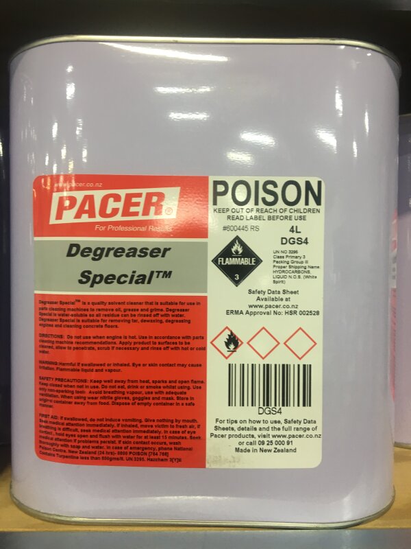 CC PACER Degreaser Special - 4L
