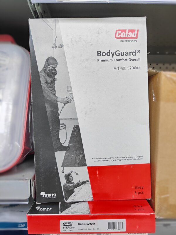 AE Colad Body Guard Overall Size 54