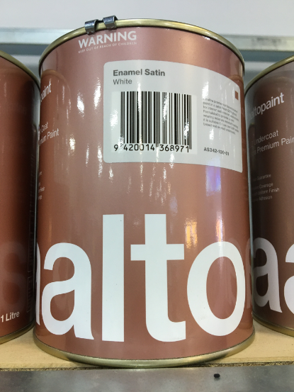 Procoat OB Enamel Satin White 1L