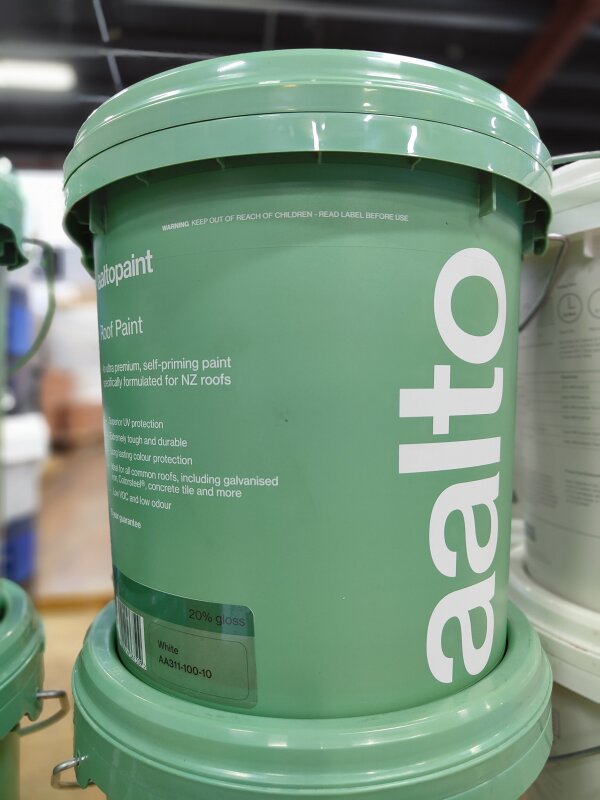 Aalto Ultra Premium Roof Paint White 10L