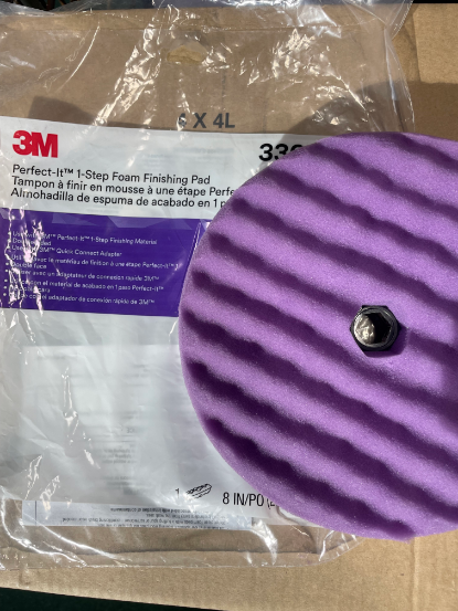 33035 1 STEP PURPLE FM FINISH PAD 203MM