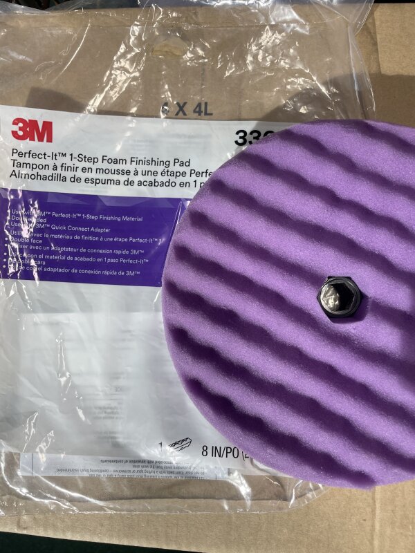 33035 1 STEP PURPLE FM FINISH PAD 203MM
