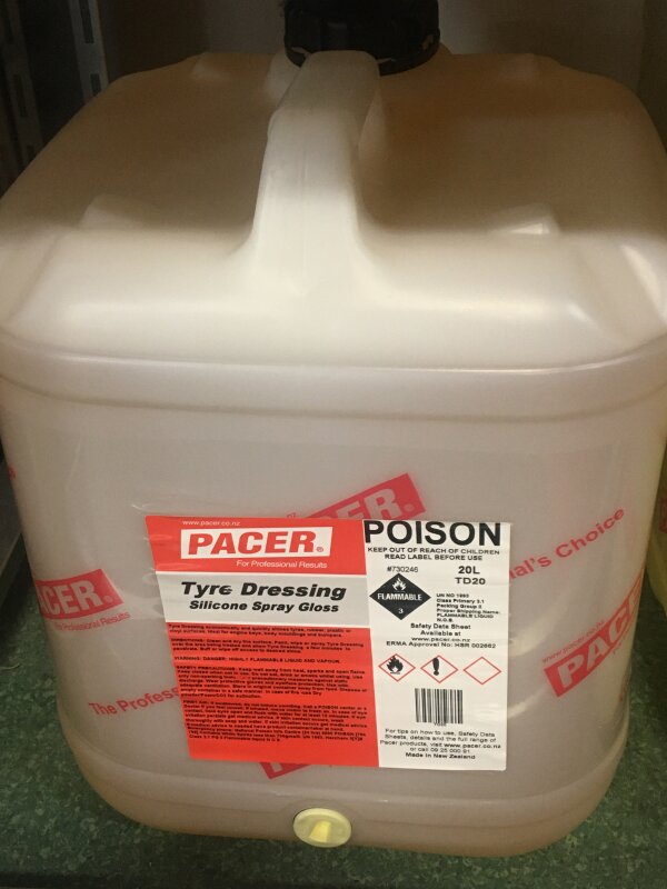 CC PACER Tyre Dressing 20L