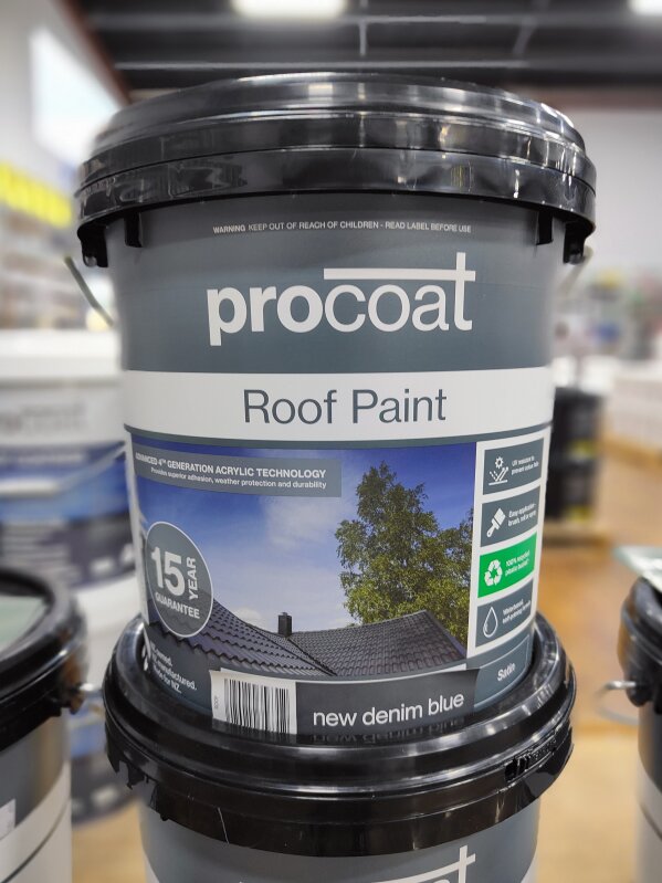 AALTO PROCOAT ROOF PAINT NEW DENIM BLUE 10L