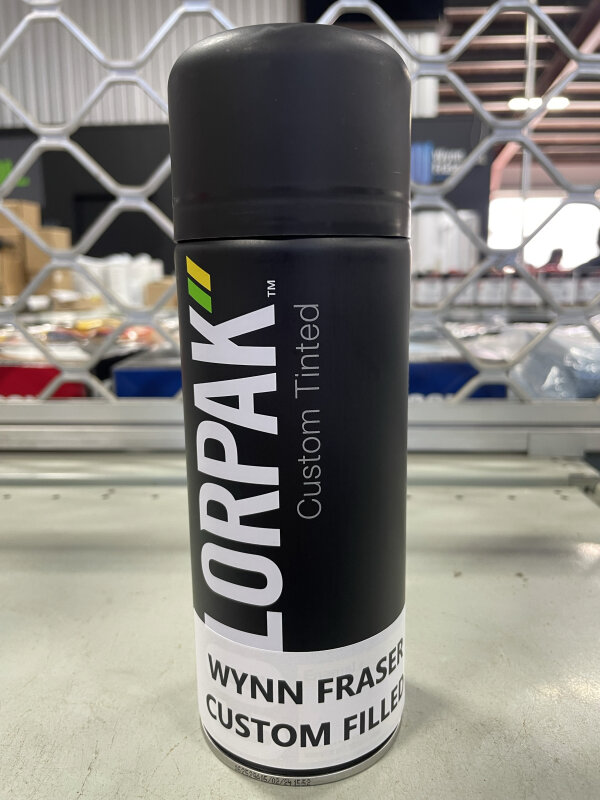 WYNN FRASER AEROSOL - FLAT MATT BLACK