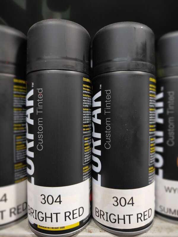 WYNN FRASER AEROSOL - 304 BRIGHT RED