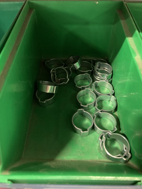AF Hose Clip 2 Ear  15-18mm