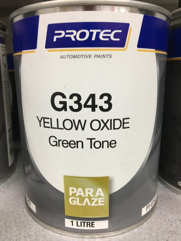 PARAGLAZE G343 YELLOW OXIDE - GREEN TONE 1L (GRP 3)