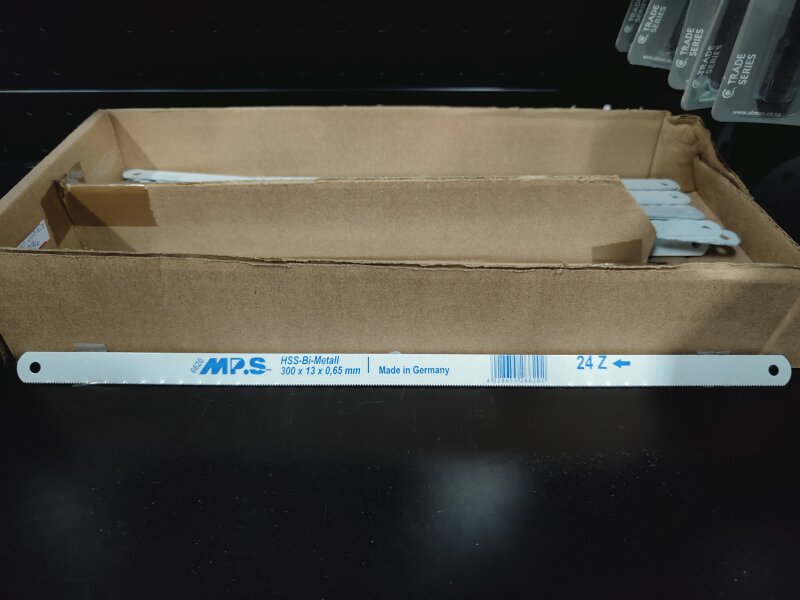 HO Hacksaw Blade MPS 6620-24 TEETH