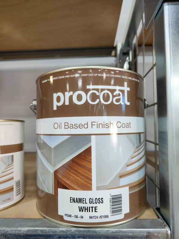 Procoat Enamel Gloss White OB 4L