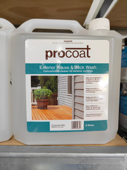 Procoat House & Deck Wash Concentrate 4L