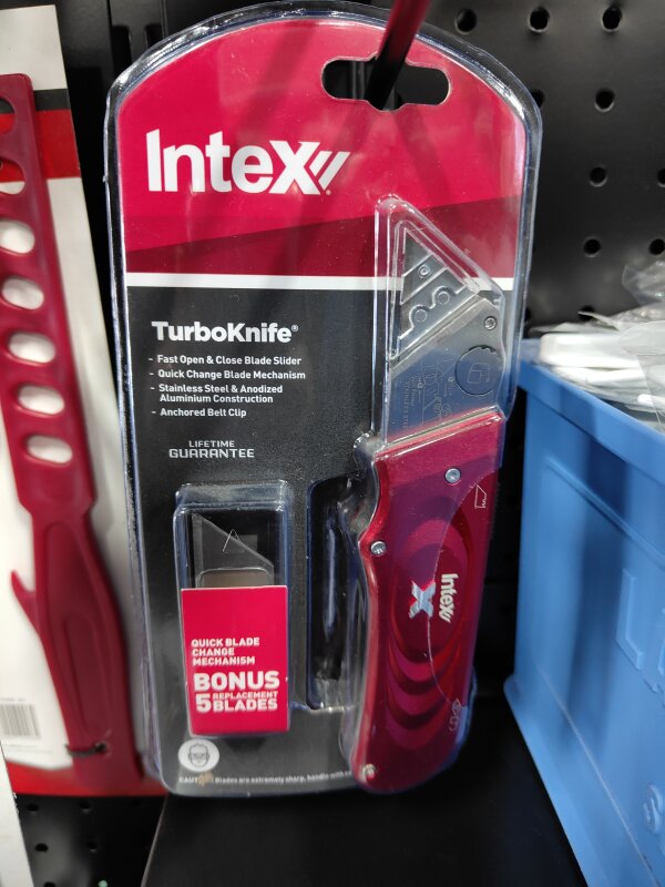 INTEX TRIMMING KNIFE