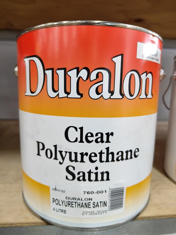 DURALON POLYURETHANE SATIN 4L