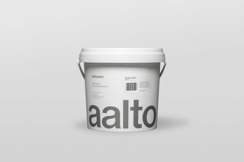 Aalto Ultra Premium Exterior Satin 1/4 White Base 4L