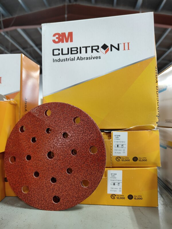 3M CUBITRON P120 150MM DISCS 950U
