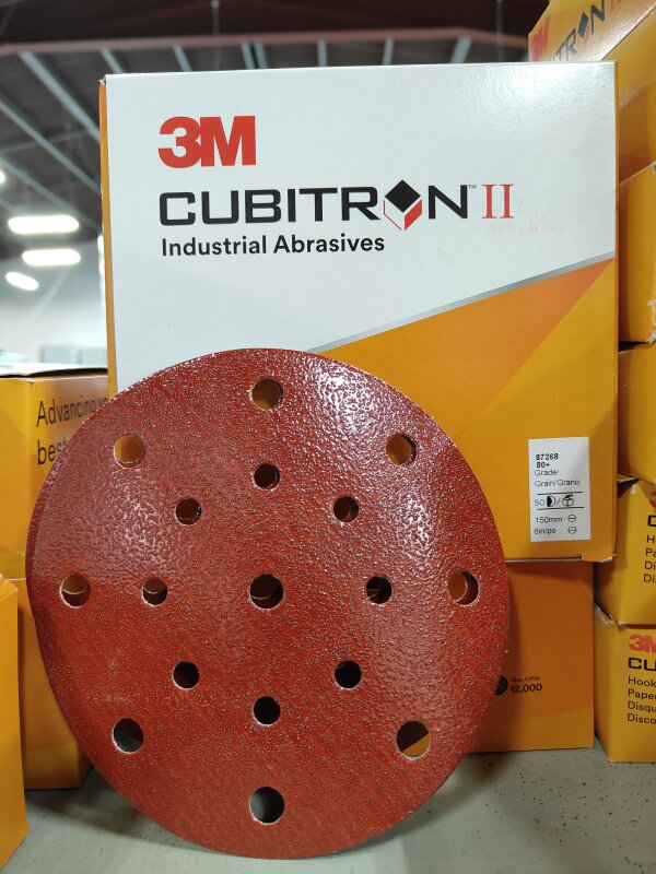 3M CUBITRON P80 150MM DISCS 950U