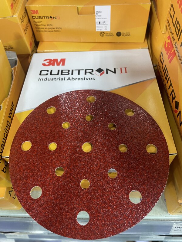 3M CUBITRON P80 150MM DISCS 950U