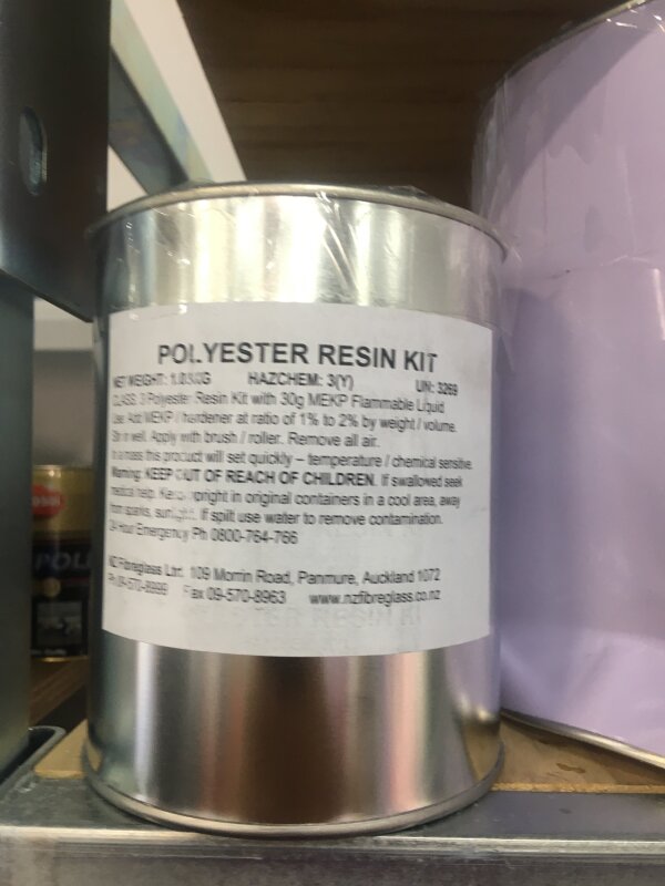 Polymal Polyester Resin (LSE) 1kg  (1L)