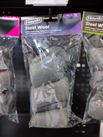 HA Steel Wool Pads - #000 Extra Fine (8)