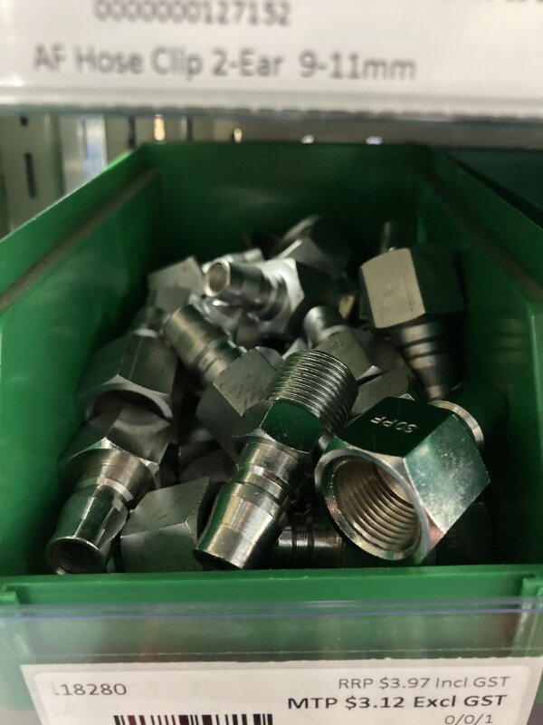 HI AIR QD Connector x 3/8