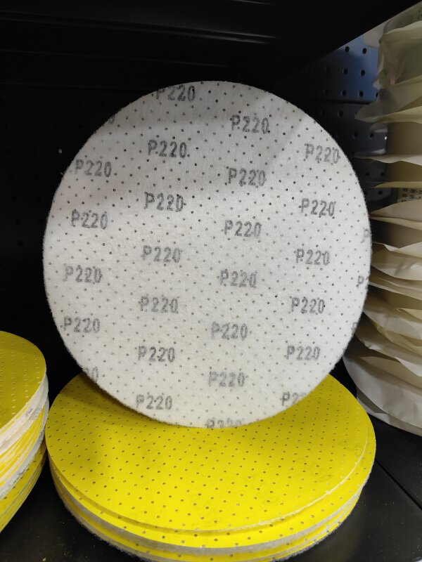 NORTON EXPERT 225 MM MULTIHOLE SANDING DISCS P220