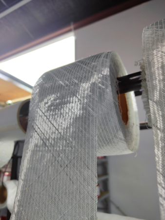 DOUBLE BIAS MAT TAPE 625G/225G/M2 - 100MM