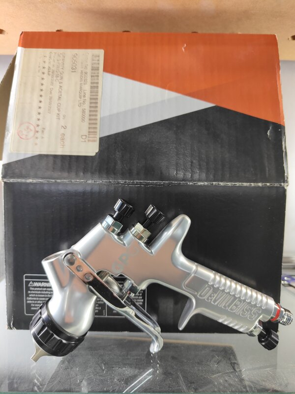 HI Devilbiss GTI Pro Gravity Primer Gun