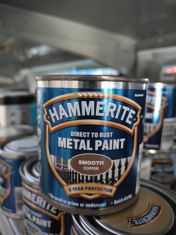HM Hammerite - 250ml Copper Smooth