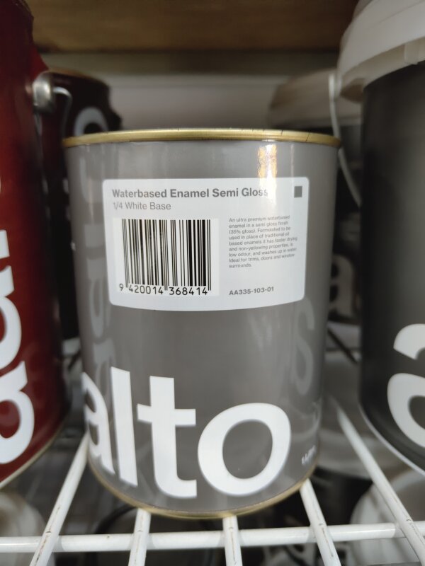 Aalto WB Enamel SemiGloss 1/4 White 1L