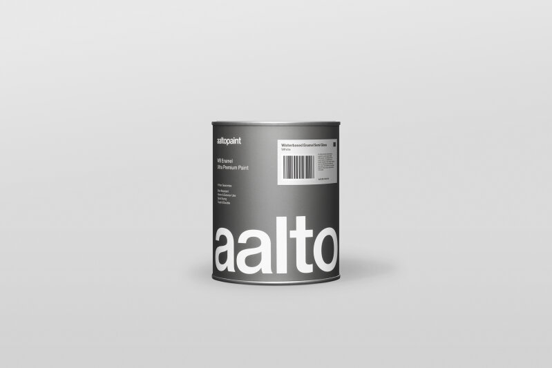 Aalto Ultra Premium Waterbased Enamel SemiGloss 1/4 White 1L