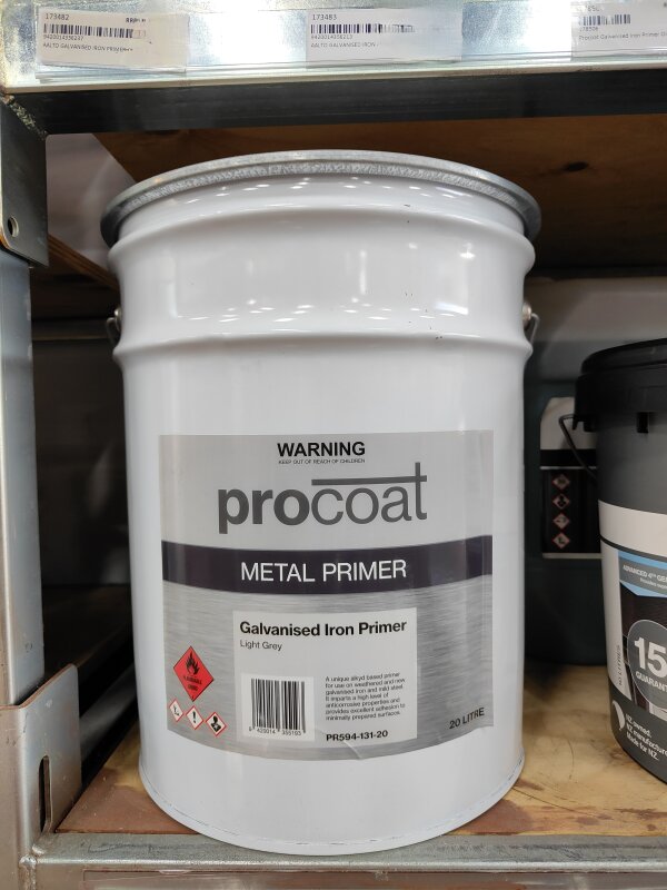 Procoat Galvanised Iron Primer Oil  20L