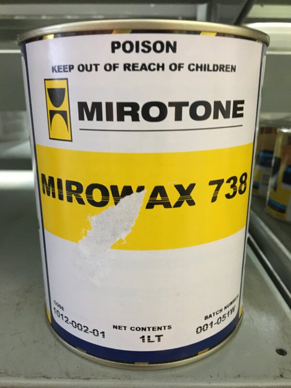 MI 730/738 Teak Wax - 1L