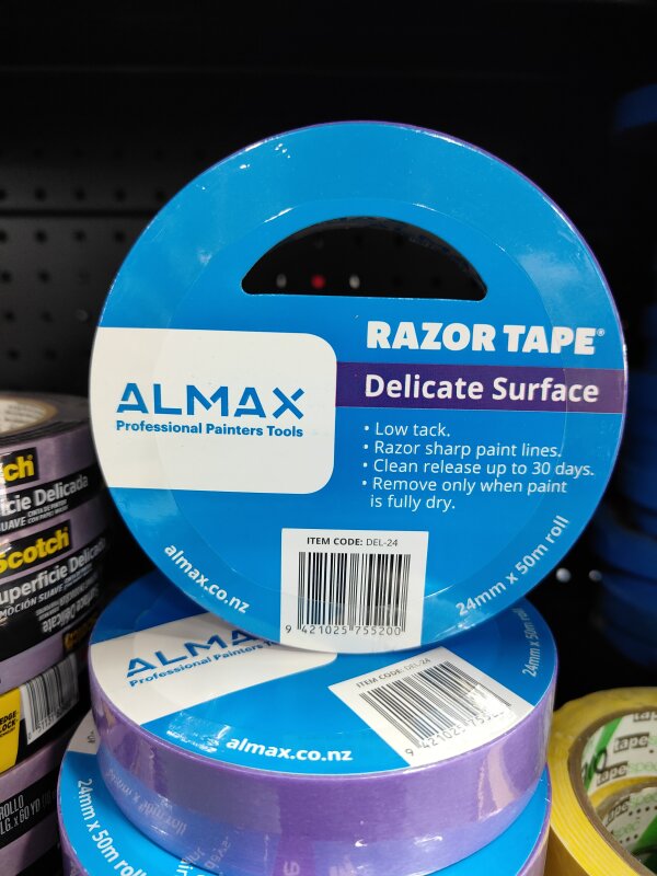 RAZOR TAPE 24MM DELICATE SURFACE PURPLE