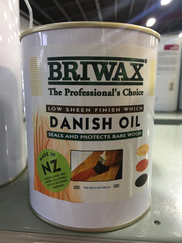 BR BRIWAX Danish Oil - 1L