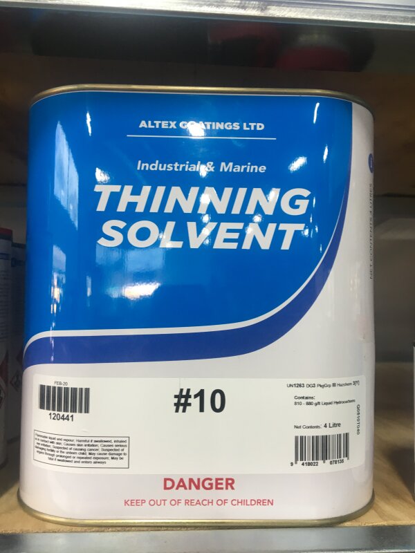 AL X-100 / #10 Thinners 4L