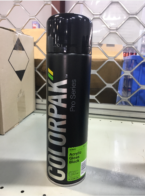 CP Prof'nal Acrylic Gloss Black Aero 400g