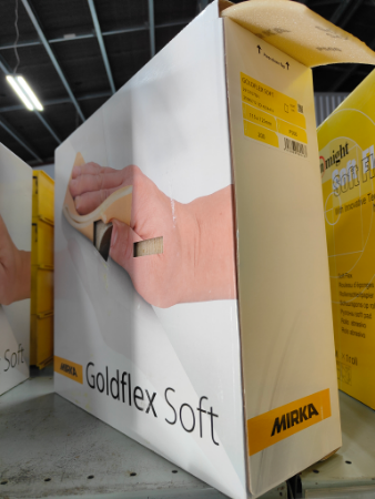 MIRKA 500G SOFT FLEX PAD 115 X 25M PERFORATED ROLL