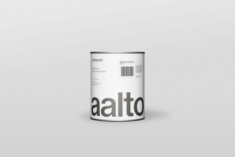 Aalto Ultra Premium Exterior Low Sheen 1/2 White Base 1L