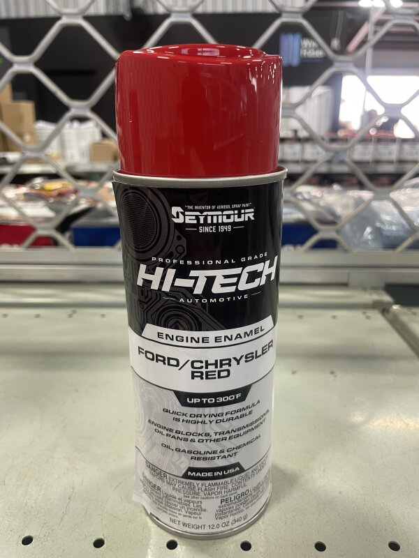SEYMOUR ENGINE ENAMEL AEROSOL FORD  RED