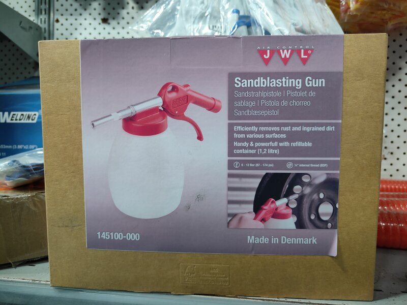 SULCO JWL SANDBLASTING GUN 1.2LTR