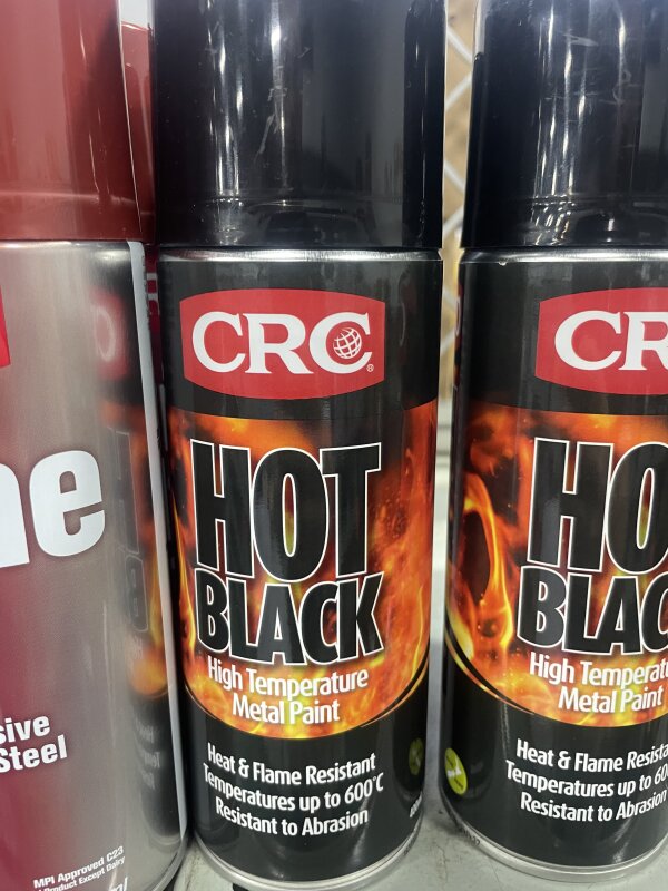 CRC HIGH HEAT AEROSOL HOT BLACK