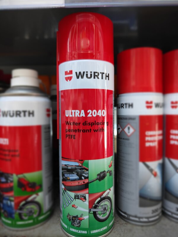 WURTH ULTRA 2040 WATER DISPLACING PENETRANT WITH PTFE